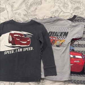 Kids' Cars Themed Long Sleeve Shirts